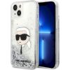 Karl Lagerfeld KLHCP14MLNKHCH Glitter Karl Head Защитный чехол для iPhone 14 Plus / 15 Plus 6.7" / серебристый Чехлы - альтернативные