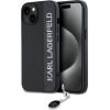 Karl Lagerfeld KLHCP15SPSAKDGCK Hardcase Saffiano Rhinestones & Защитный чехол для iPhone 15/14/13 6.1" / чёрный Чехлы - альтернативные