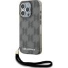 Karl Lagerfeld KLHCP15LHKDPNSK Hardcase IML Mono KL Pattern & Cord Защитный чехол для iPhone 15 Pro 6.1" / чёрный Чехлы - альтернативные