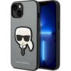 Karl Lagerfeld KLHCP14SSAPKHG Saffiano Karl`s Head P Защитный чехол для iPhone 14/15/13 6,1" / серебристый Чехлы - альтернативные