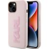 Karl Lagerfeld KLHCP15M3DMBKCP Hardcase 3D Rubber Glitter L Защитный чехол для iPhone 15 Plus/14 Plus 6.7" / розовый Чехлы - альтернативные