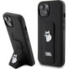 Karl Lagerfeld KLHCP15SGSACHPK Gripstand Saffiano Chou Защитный чехол для iPhone 15/14/13 6.1" / чёрный Чехлы - альтернативные