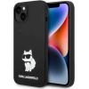 Karl Lagerfeld KLHCP14MSNCHBCK Silicone Choupette Защитный чехол для iPhone 14 Plus / 15 Plus 6.7" / чёрный Чехлы - альтернативные
