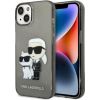 Karl Lagerfeld KLHCP14MHNKCTGK Hardcase Glitter Karl&Choup Защитный чехол для iPhone 14 Plus/15 Plus 6,7" / чёрный Чехлы - альтернативные