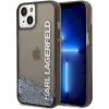 Karl Lagerfeld KLHCP14MLCKVK hardcase Liquid Glitter Elong Защитный чехол для iPhone 14 Plus / 15 Plus 6.7" / чёрный Чехлы - альтернативные