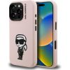Karl Lagerfeld Silicone Karl Sketch MagSafe Защитный чехол для iPhone 16 Pro Max / розовый Чехлы - альтернативные
