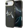 Karl Lagerfeld IML Choupettes Karl Script Logo MagSafe Защитный чехол для iPhone Air / чёрный Чехлы - альтернативные
