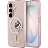 Karl Lagerfeld IML Peekaboo Choupette MagSafe Защитный чехол для Samsung Galaxy S26 / розовый Чехлы - альтернативные
