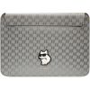 Karl Lagerfeld Sleeve KLCS14SAKHPCG Чехол для портативного компьютера 14" Saffiano Monogram Choupette / серебристый Сумки, обложки для ноутбуков