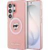 Karl Lagerfeld IML Repeated Choupette MagSafe Case Защитный чехол для Samsung Galaxy S26 Ultra / розовый Чехлы - альтернативные