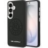 Karl Lagerfeld Perforated KL Case Aizsargapvalks priekš Samsung Galaxy S26 / melns Neoriģinālie Maciņi