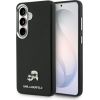 Karl Lagerfeld Saffiano KC Metal Logo MagSafe Защитный чехол для Samsung Galaxy S26 / чёрный Чехлы - альтернативные