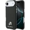 Case Karl Lagerfeld Karl & Choupette Head Pins Saffiano MagSafe Защитный чехол для iPhone Air / чёрный Чехлы - альтернативные
