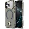 Karl Lagerfeld IML K Head Logo Case Aizsargapvalks priekš iPhone 17 Pro / melns Neoriģinālie Maciņi