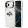 Karl Lagerfeld IML Karl Sketch Logo MagSafe Защитный чехол для iPhone 17 Pro Max / прозрачный Чехлы - альтернативные