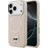 Karl Lagerfeld Choupette Pin MagSafe Case Защитный чехол для iPhone 17 Pro Max / розовый Чехлы - альтернативные
