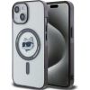 Karl Lagerfeld KLHMP15SHCHNOTK Защитный чехол для iPhone 15/14/13 6.1" transparent hardcase IML Choupette`s Head Mag Чехлы - альтернативные