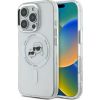 Karl Lagerfeld KLHMP16LHLSKCH Защитный чехол для iPhone 16 Pro 6.3" Hardcase IML Metal Karl&Choupette Head / белый Чехлы - альтернативные