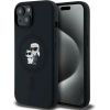 Karl Lagerfeld KLHMP15MSCMKCRHK Aizsargapvalks priekš iPhone 15 Plus / 14 Plus 6.7" / melns Neoriģinālie Maciņi
