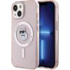 Karl Lagerfeld KLHMP15SHFCCNOP Hardcase IML Choupette MagSafe Защитный чехол для iPhone 15/14/13 6.1" / розовый Чехлы - альтернативные