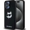 Karl Lagerfeld KLHMP15LSCHPPLK Hardcase Silicone Choupette Head MagSa Защитный чехол для iPhone 15 Pro 6.1" / чёрный Чехлы - альтернативные