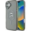 Karl Lagerfeld KLHMP16SHLSKCK Hardcase IML Metal Karl&Choupette Head MagS Защитный чехол для iPhone 16 6.1" / чёрный Чехлы - альтернативные