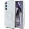 Karl Lagerfeld Rhinestones Karl Head Logo Защитный чехол для Samsung Galaxy S25 / прозрачный Чехлы - альтернативные