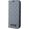 Karl Lagerfeld KLBKP14XSAKLHPG Saffiano Monogram Book Case Aizsargapvalks priekš iPhone 14 Pro Max 6.7" / sudraba Neoriģinālie Maciņi