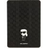 Karl Lagerfeld KLFC10SAKHPKK Защитный чехол для iPad 10.2" Folio Magnet Allover Cover Saffiano Monogram Iko / чёрный Сумки, чехлы для планшетников