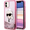 Karl Lagerfeld KLHCN61LNKHCP Hardcase Glitter Karl Head Защитный чехол для iPhone 11/XR / розовый Чехлы - альтернативные
