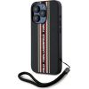 Karl Lagerfeld Saffiano Athleisure Stripes Cord Защитный чехол для iPhone 15 Pro Max / красный Чехлы - альтернативные