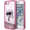 Karl Lagerfeld KLHCI8LNKHCP Hardcase Glitter Karl Head Защитный чехол для iPhone 7/8/SE 2020 / SE 2022 / розовый Чехлы - альтернативные