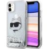 Karl Lagerfeld KLHCN61LNCHCS Защитный чехол Glitter Choupette Head для iPhone 11/XR / серебристый Чехлы - альтернативные