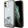 Karl Lagerfeld KLHCN61LKCNSK Liquid Glitter Choupette Защитный чехол для iPhone 11/Xr 6.1" / прозрачный Чехлы - альтернативные
