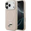 Karl Lagerfeld Karl & Choupette Pins MagSafe Case Защитный чехол для iPhone 17 Pro / розовый Чехлы - альтернативные
