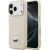 Karl Lagerfeld Karl Pin MagSafe Case Защитный чехол для iPhone 17 Pro Max / бежевый Чехлы - альтернативные