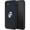 Karl Lagerfeld KLHMN61SCMKCRHK Silicone Karl & Choupette Ma Hardcase Защитный чехол для iPhone 11 / Xr 6.1" / чёрный Чехлы - альтернативные