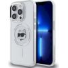 Karl Lagerfeld KLHMP13LHLSCHH Aizsargapvalks priekš iPhone 13 Pro 6.1" / balts Neoriģinālie Maciņi