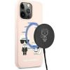 Karl Lagerfeld KLHMP13XSSKCI Защитный чехол для iPhone 13 Pro Max 6,7" / светло-розовый Чехлы - альтернативные