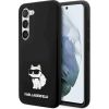 Karl Lagerfeld KLHCS23MSNCHBCK Hardcase Aizsargapvalks priekš Samsung Galaxy S23+ S916 / melns Neoriģinālie Maciņi
