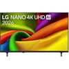 LG NANO85 AI, 50'', 4K UHD, LED LCD, black - TV Телевизоры