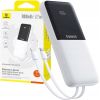 Baseus Lipow Портативный аккумулятор 10000 mAh 22.5W / белый Power-банки