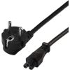 EXTRA DIGITAL CC360291 Power Cable CEE 7/7 (Type-F) to C5, 2 m, Black Новинки Компьютерная техника