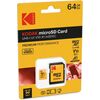 Kodak MicroSDXC 64GB UHS-I U1 V10 A1 Premium Карты памяти