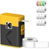 Kodak M50 Label Era Instant Label Printer Cartridge Bundle ( + 13 Rolls) Yellow Moment Foto Kameras