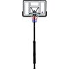 Iebetonējams basketbola grozs Bilaro Portland 110x75cm ar bumbu un aizsargu Для баскетбола