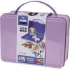 Plus Plus Mini Pastel Blocks Suitcase 600 pcs. Konstruktori 
