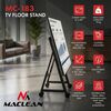 Maclean TV Cart / Floor Stand, 37–80", max. VESA 800x400, max. 75 kg, mobile, wheel lock, MC-183 Крепления для телевизоров