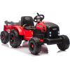 Lean Cars CH9959B Battery Operated Tractor with Trailer Red 24V Jaunumi, Bērnu preces