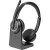 Lindy L118 Wireless Office Headset with Charging Station (20450) (Black, Bluetooth) Austiņas